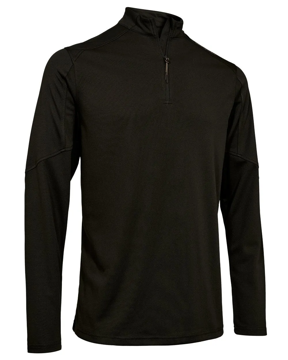 product sporty style statement Daily Style Deerhunter Climate Half Zip Long Sleeve T-Shirt With 37.5 Technology