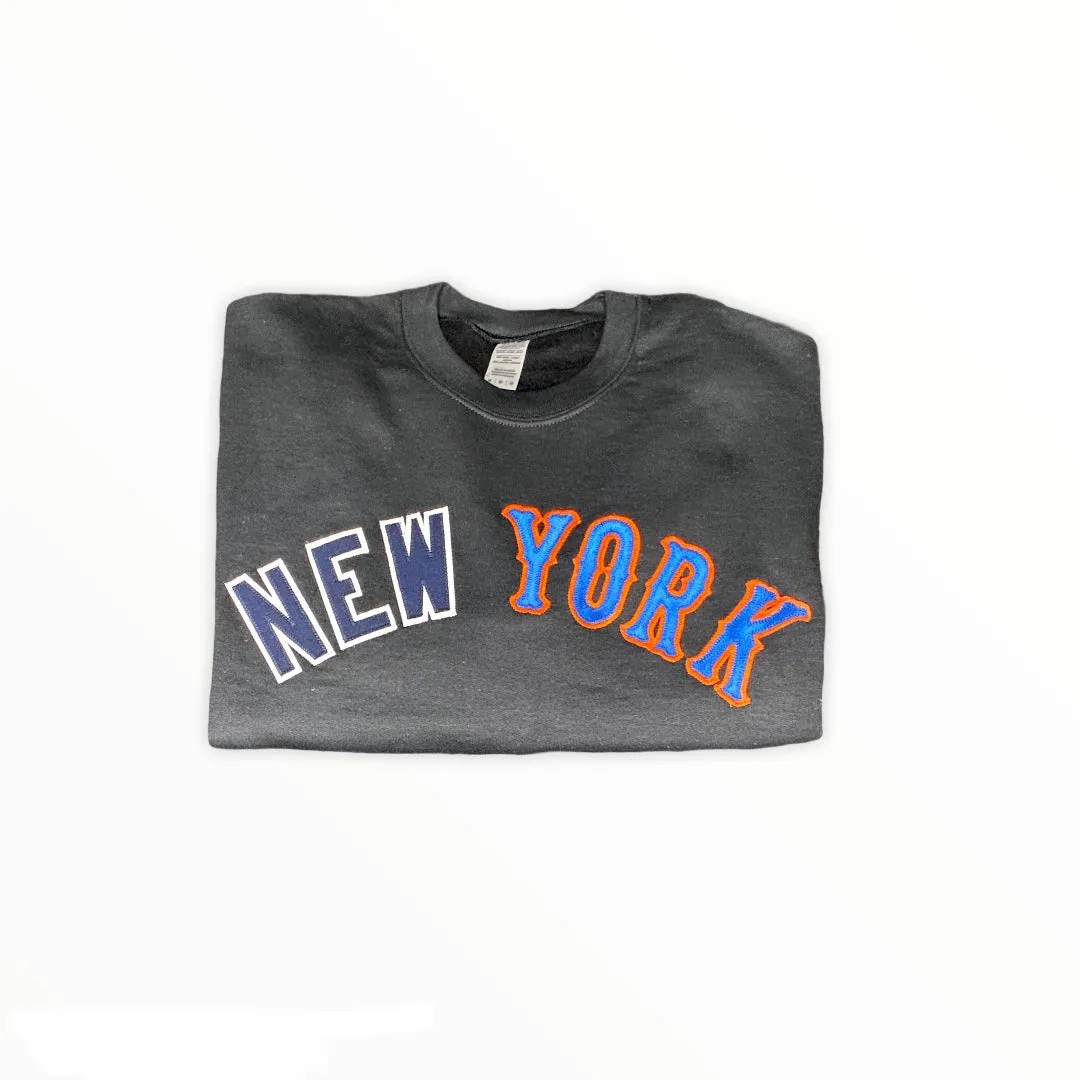 New York Subway Series Crewneck Urban Fashion Outdoor Minimal