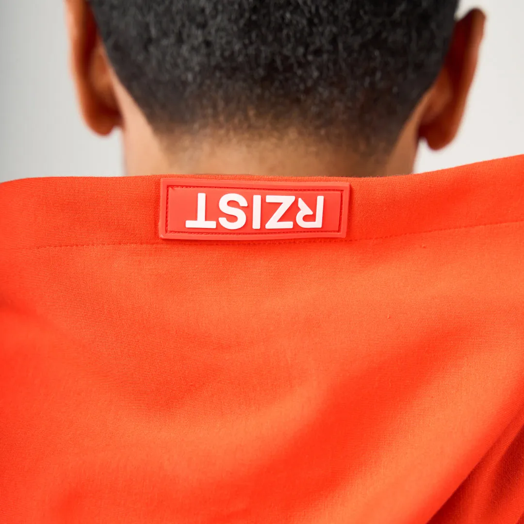 twill color trend The Impossible Oversized Hoodie - Neon Orange