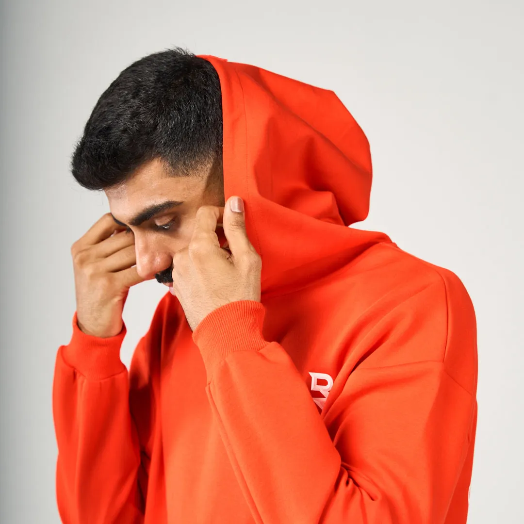 Weekend Sporty The Impossible Oversized Hoodie - Neon Orange