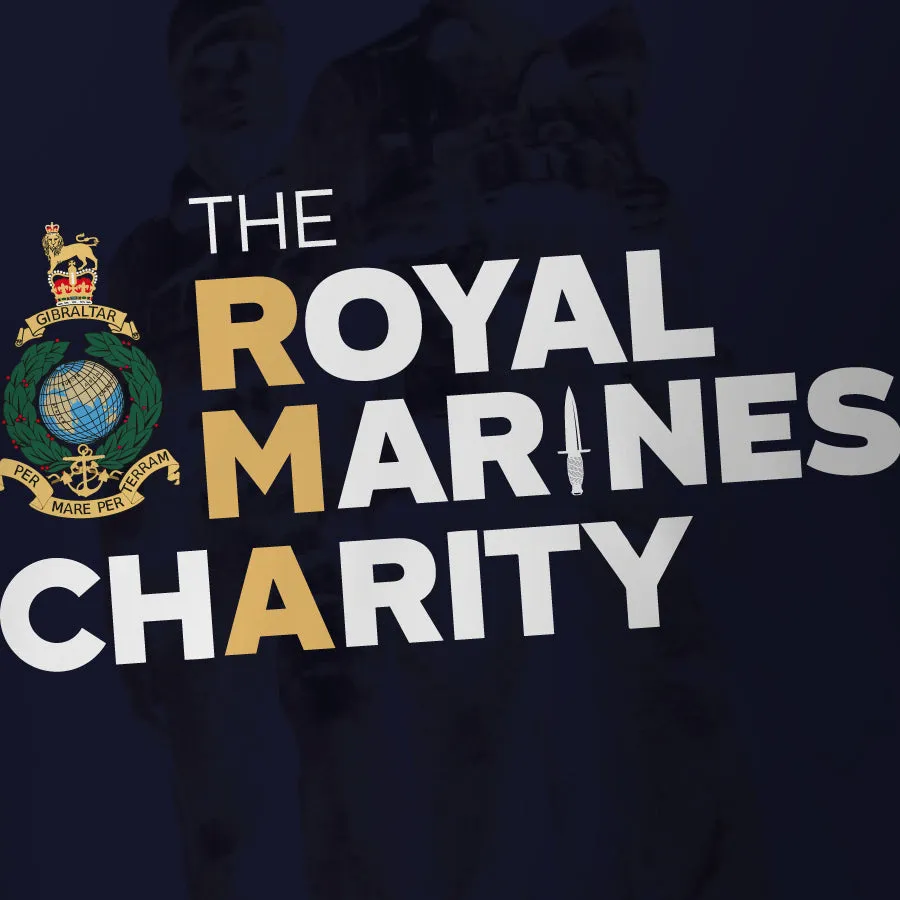 UltraSoftBrushedInterior The Royal Marines Charity V2 2021 Navy - Rugby/Training Shirt