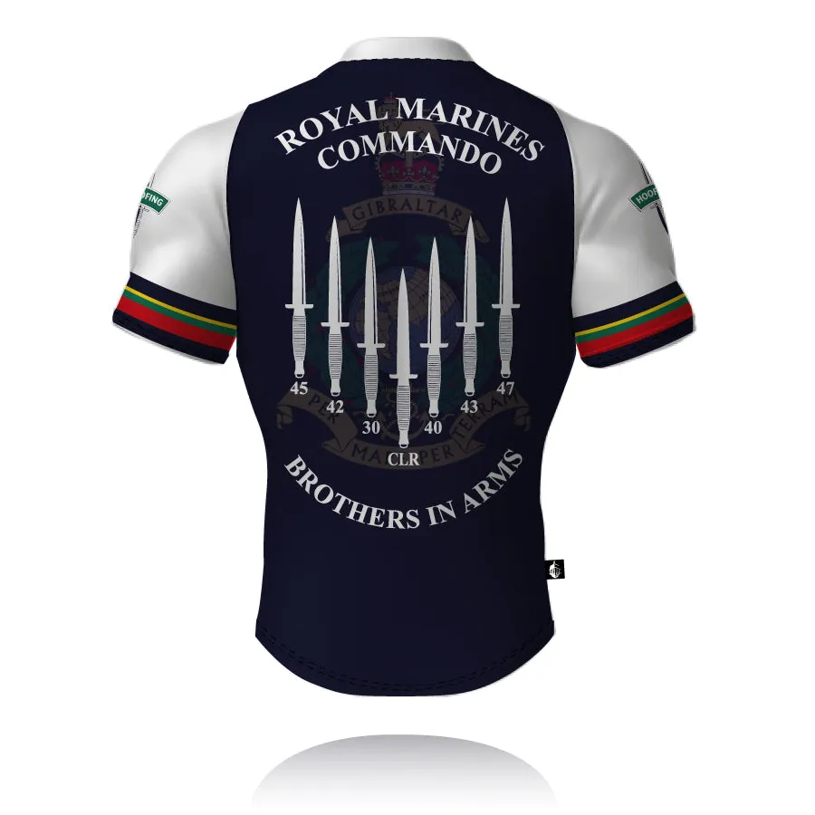The Royal Marines Charity V2 2021 Navy - Rugby/Training Shirt Casual Comfort Fit