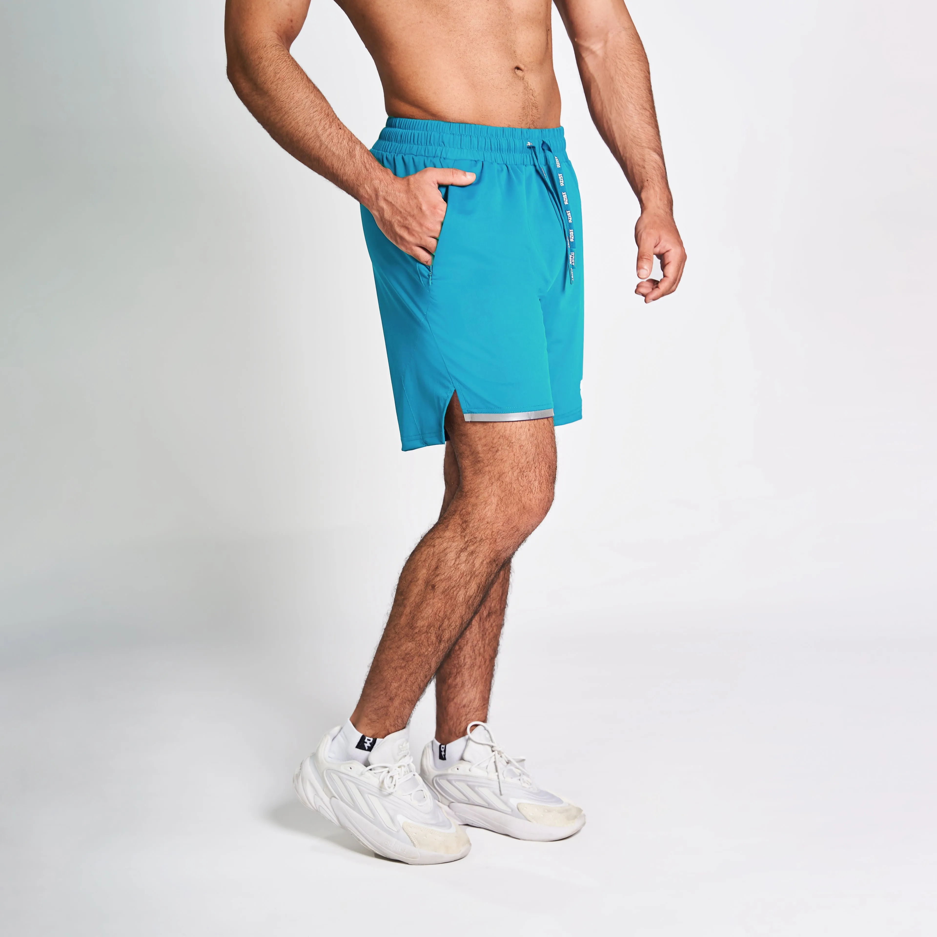 PERFORMANCE SHORTS - TEAL water sports clothing