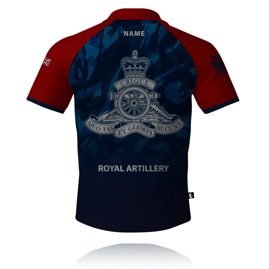 Royal Artillery - Honour Our Armed Forces - Tech Polo Ventilated Side Gussets