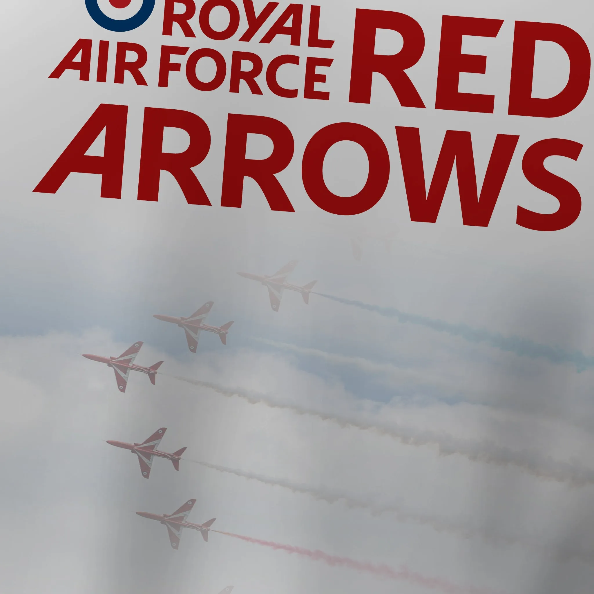 Red Arrows (Diamond) - Tech Hoodie glove accents