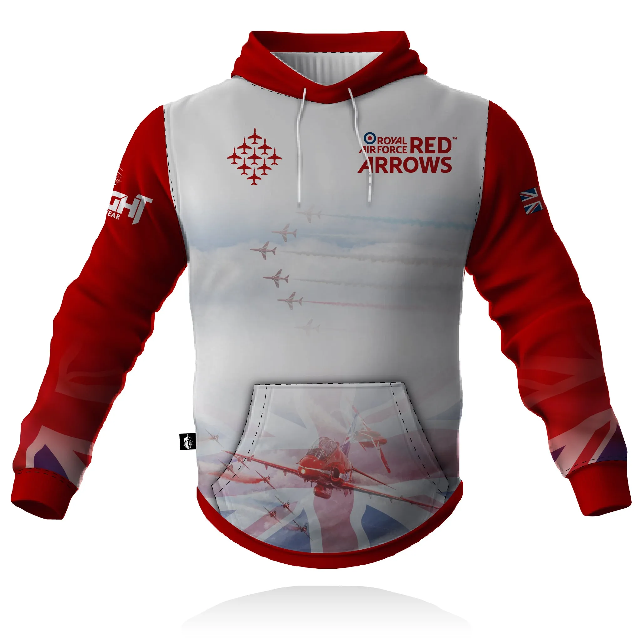 Red Arrows (Diamond) - Tech Hoodie Core Chic