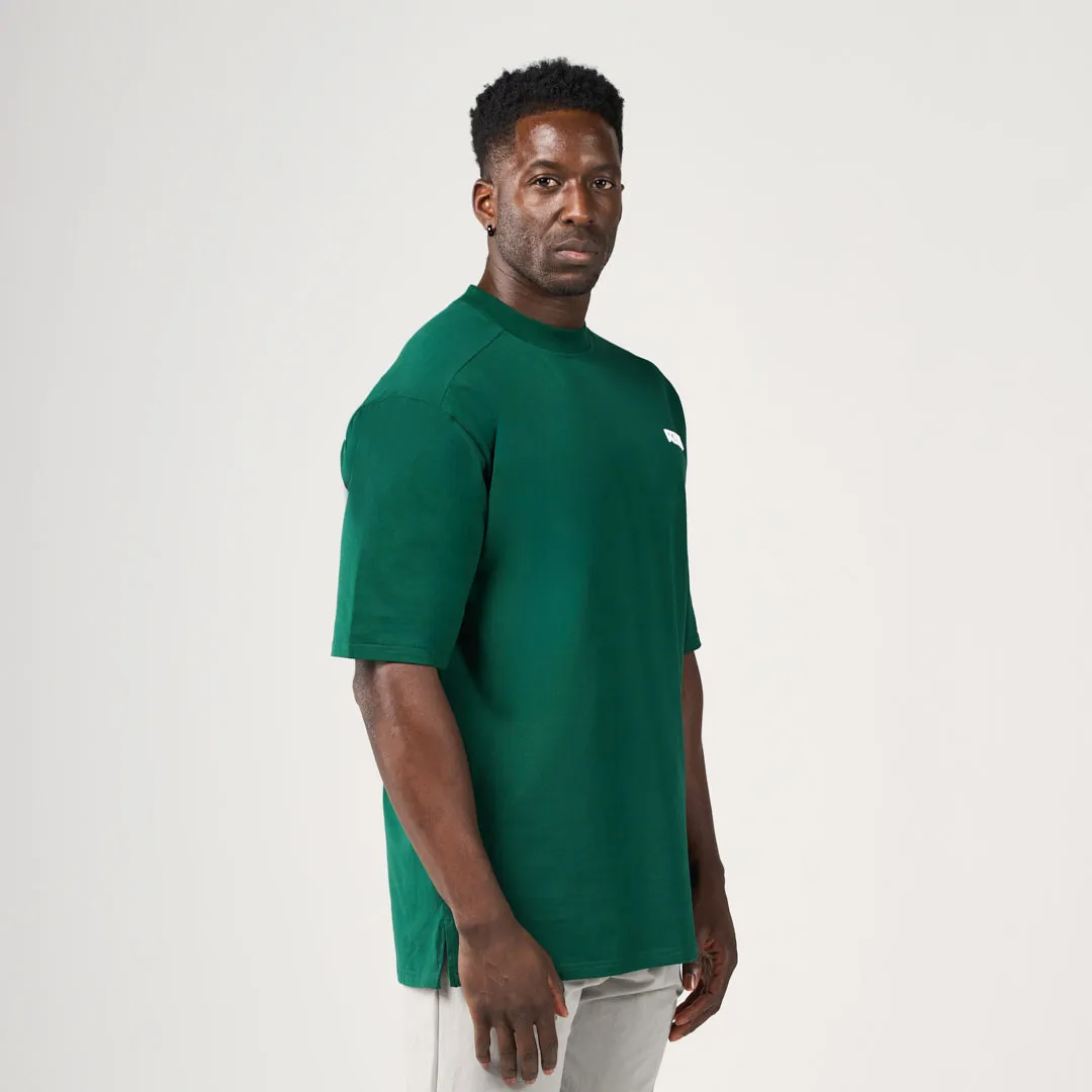 Temperature Control Fabric The Impossible Oversized T-Shirt - Basil Green