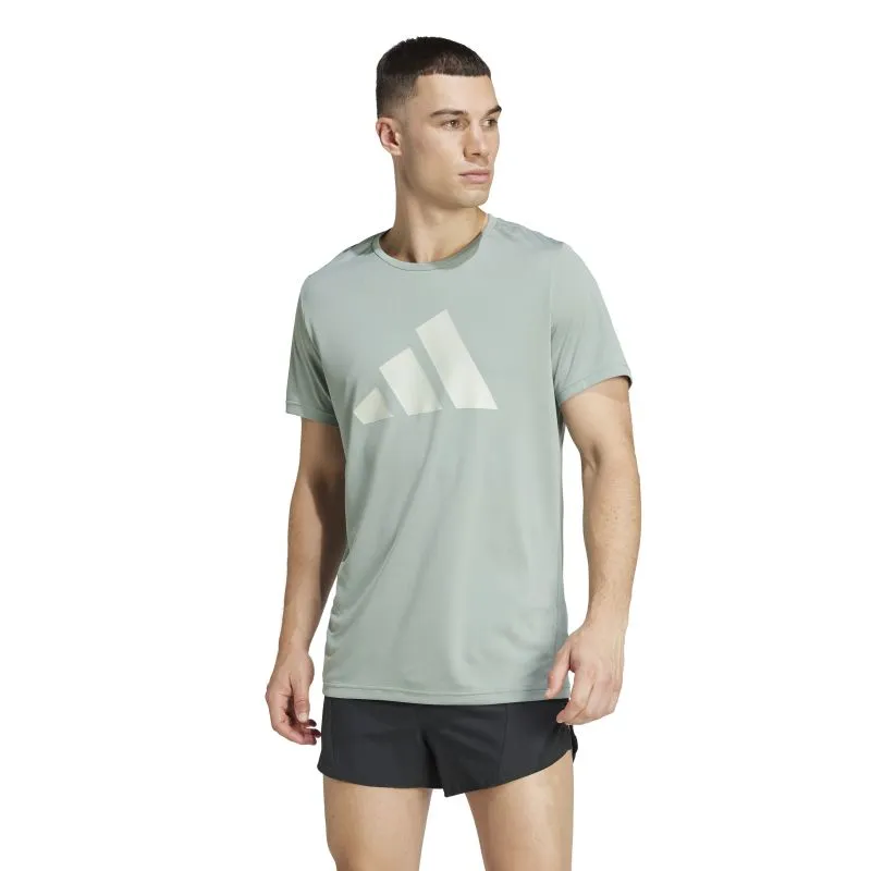 Adidas Mens Run It Tee Bold Look