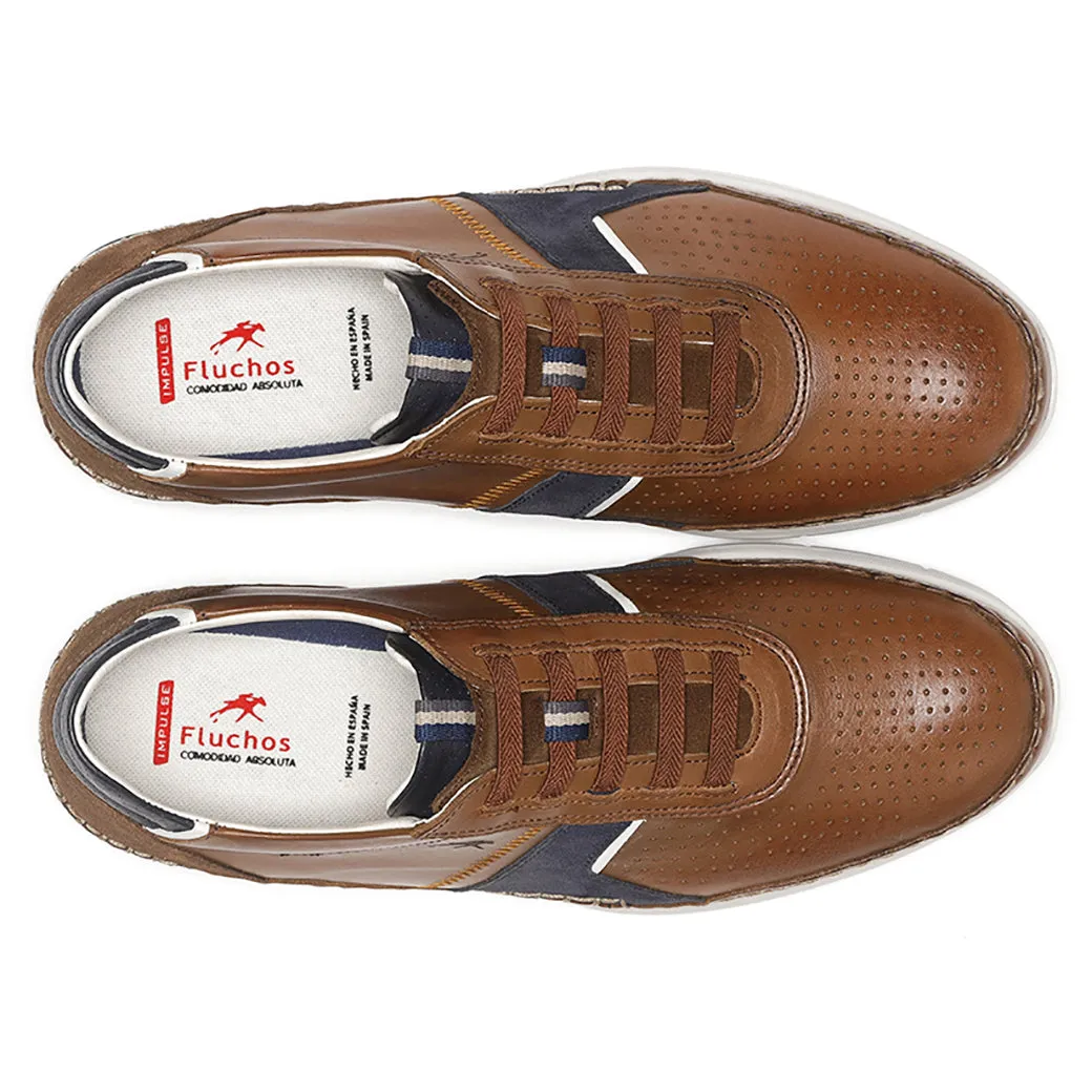 Smart Fit Airflow channels Mens Fluchos Yannic in Cuero