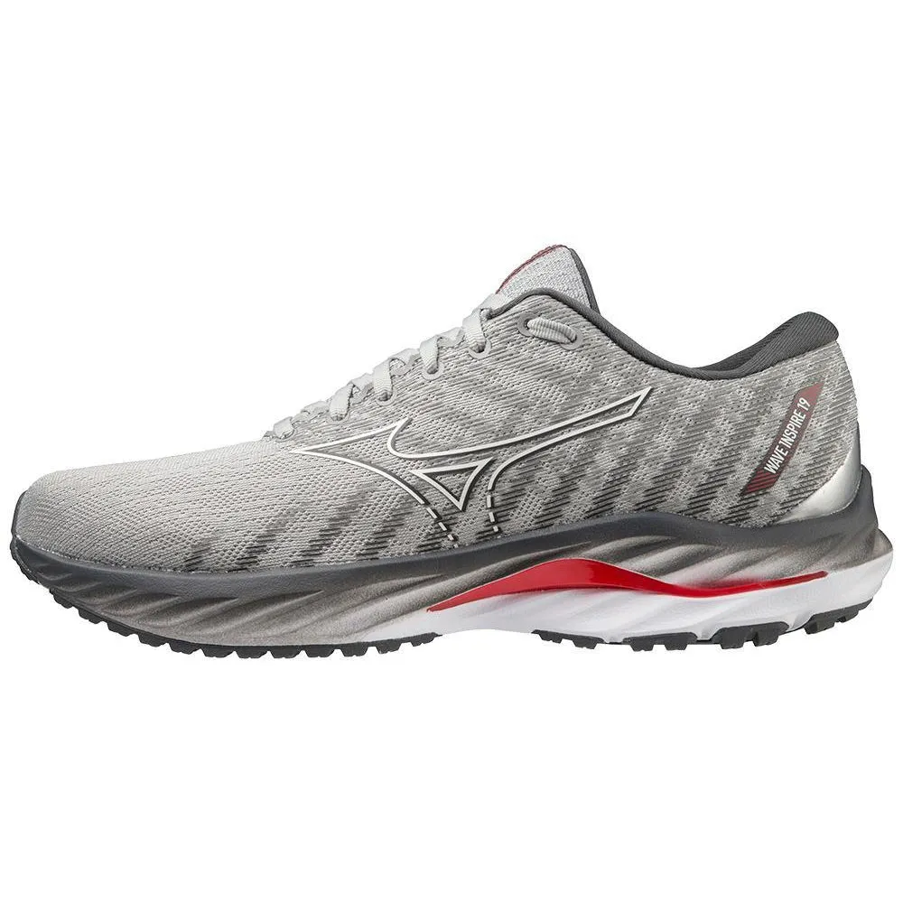 Mizuno Men's Wave Inspire 19 Running Shoe Abrasion resistant leisure sports