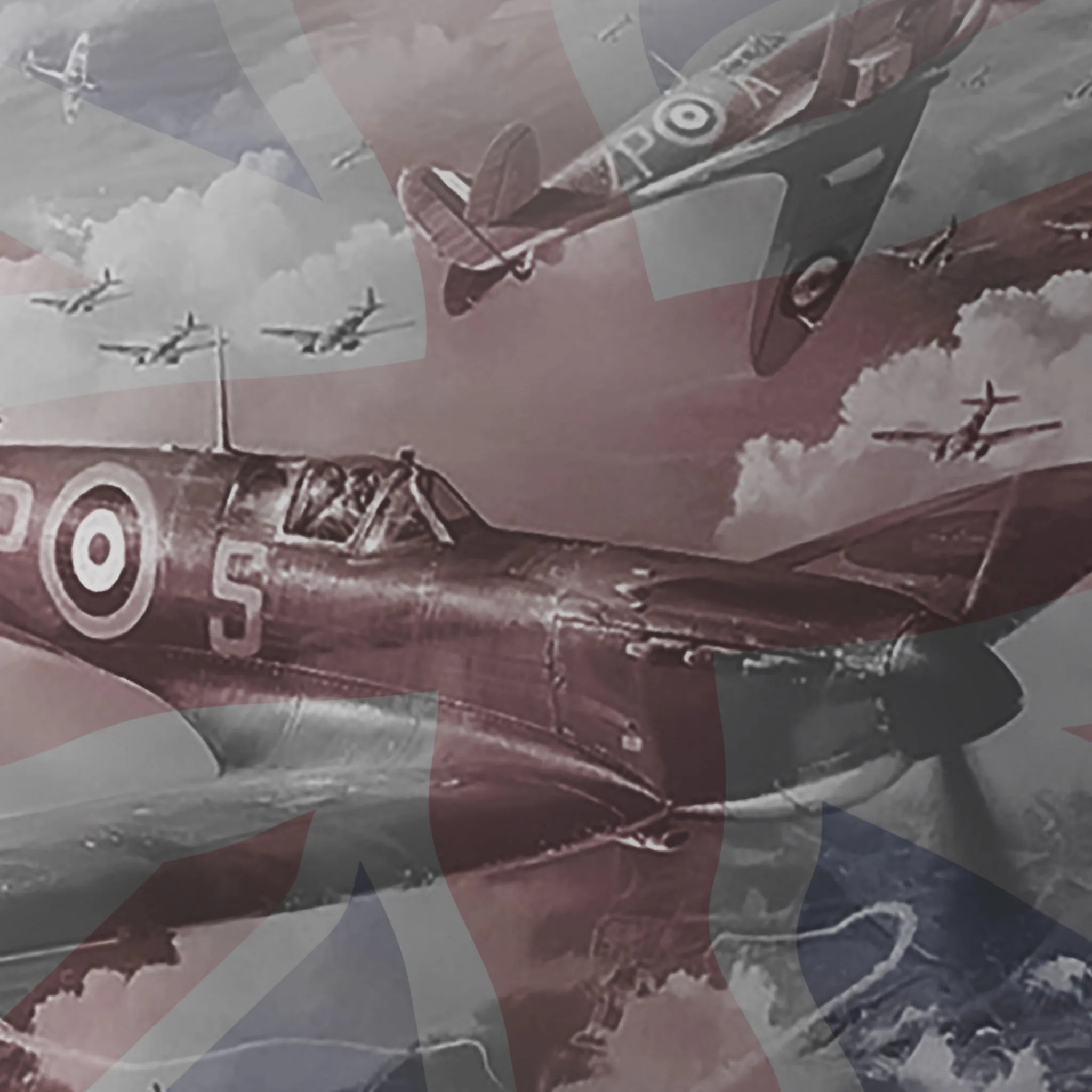 RAFBF Battle Of Britain 85th Anniversary - Tech Polo Durable Fabric