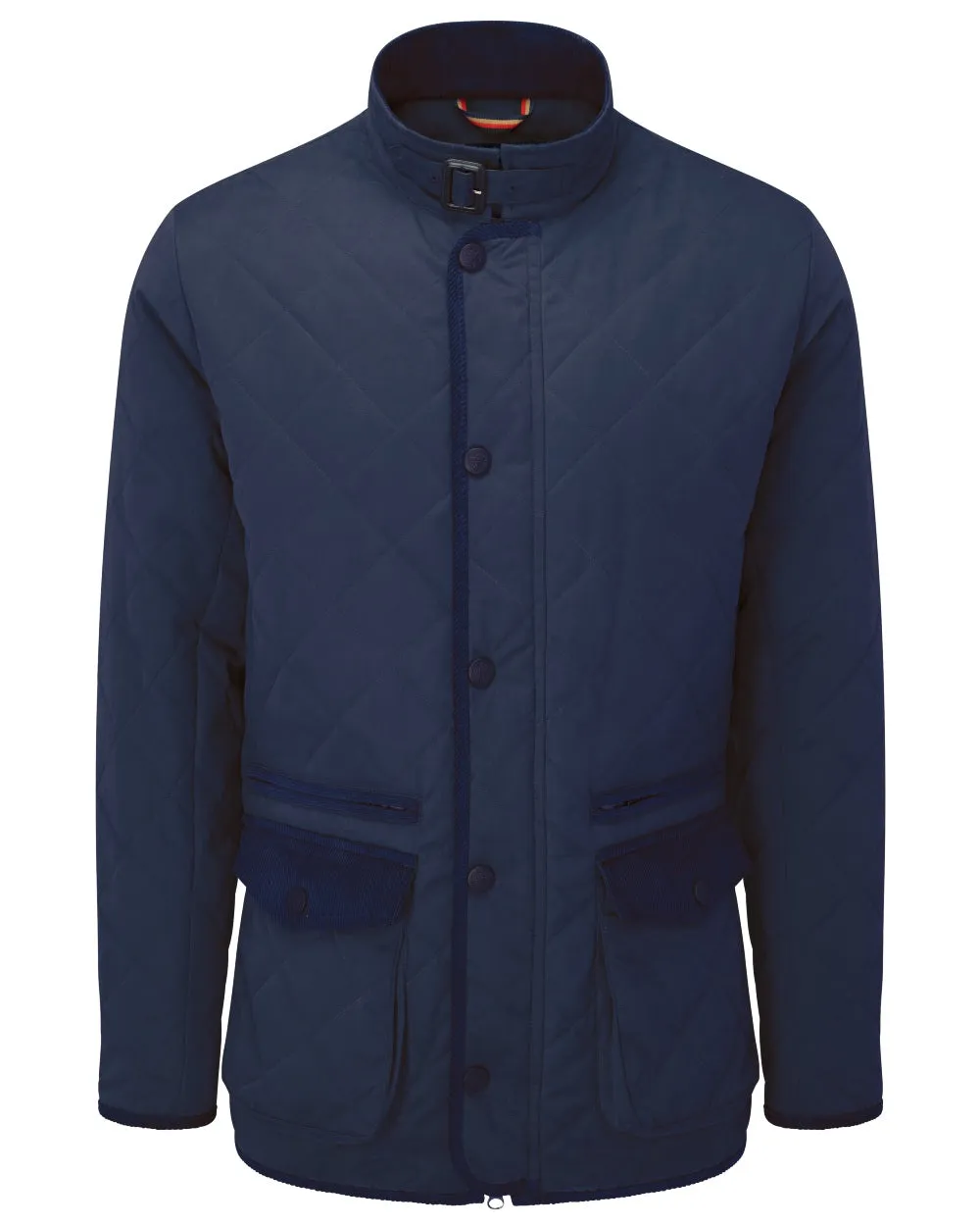 Alan Paine Surrey Mens Quilted Jacket ElasticFree Cuffs Teacher Chic