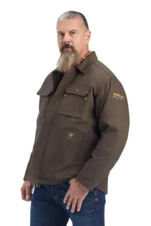 Athletic Wear Adjustable Waistbands Ariat Rebar DuraCanvas Sherpa-Lined Jacket