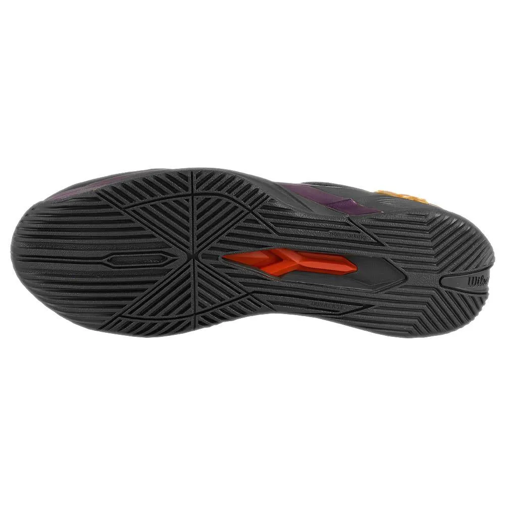 Wilson Men's Rush Pro 4.0 Pro Staff - Black/Black Vented Tongue Fitness routine