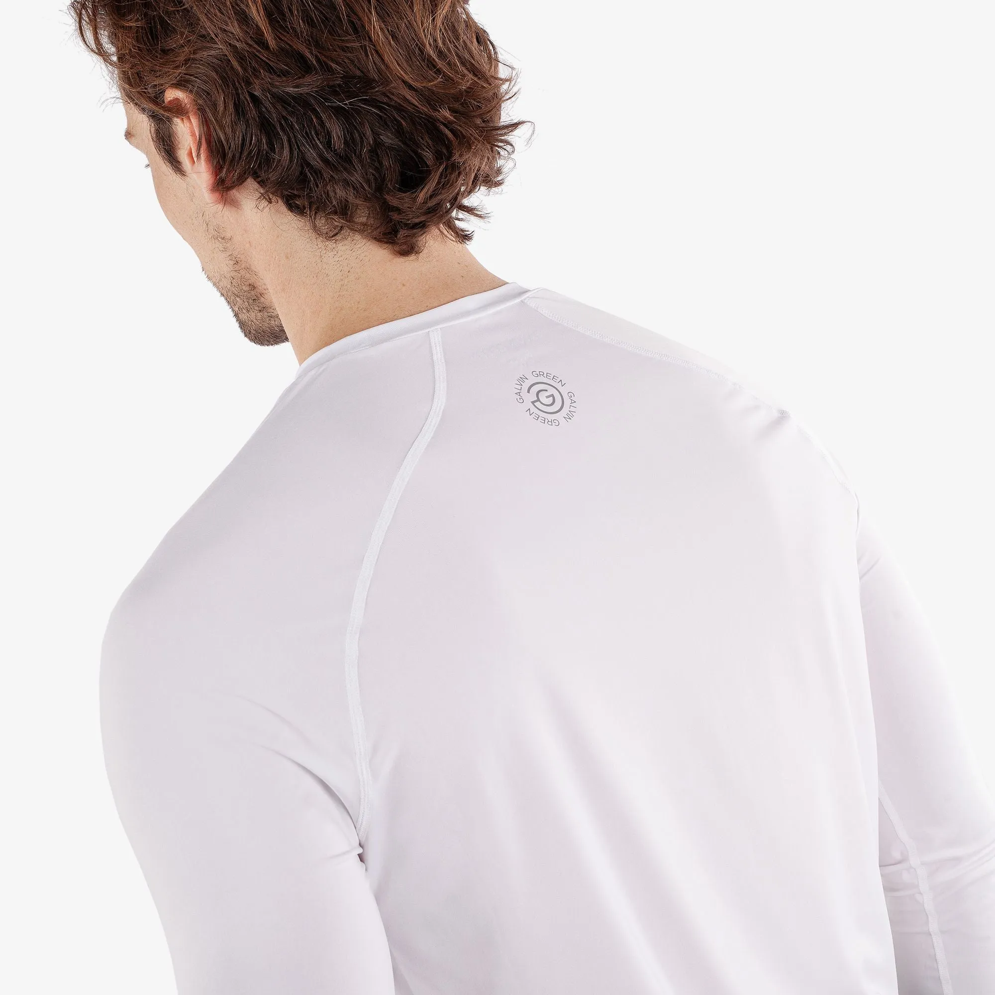 Galvin Green Elias UV Golf Shirt - White Daily Wear refined design