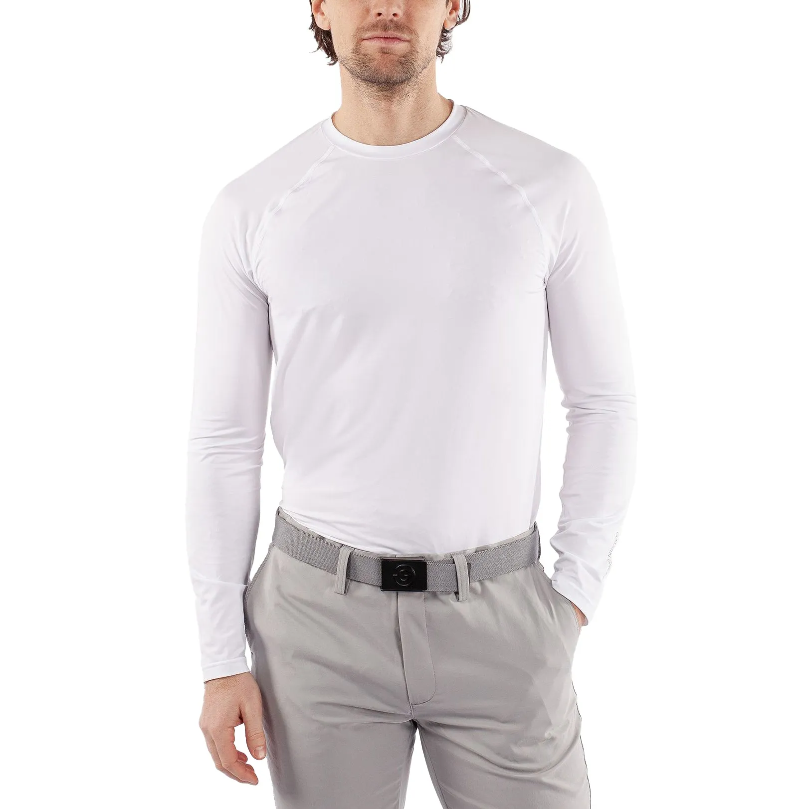 Sporty Top Galvin Green Elias UV Golf Shirt - White