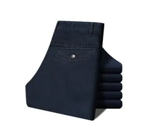 Anti Bacterial Treatment West Louis? Elastic High Waist Casual Jeans