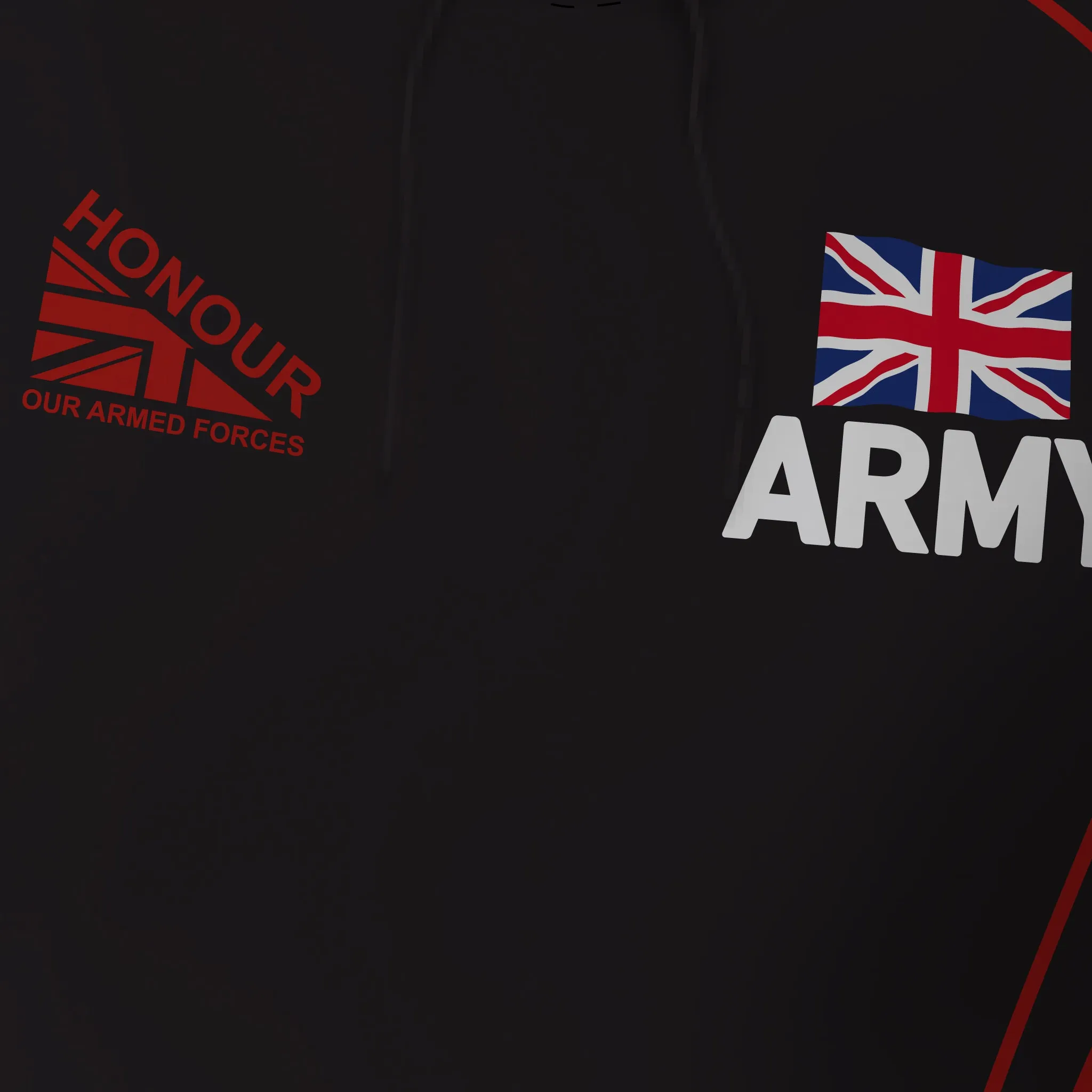 Urban Comfort Honour Our Armed Forces (British Army) - Embroidered Hoodie