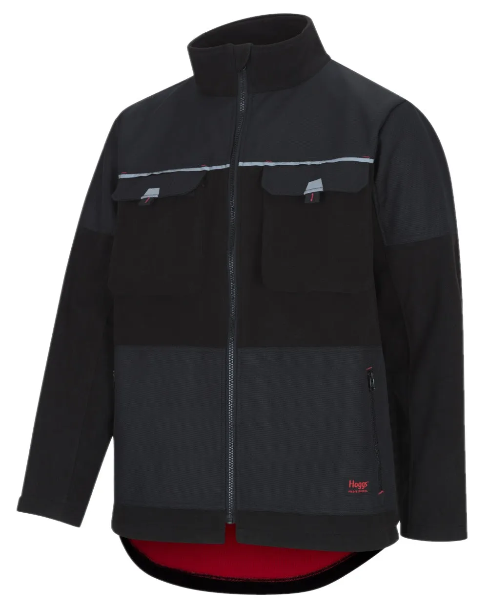 Soft Inner Lining EcoFriendlyTextile Hoggs of Fife Granite Bonded Fleece Jacket