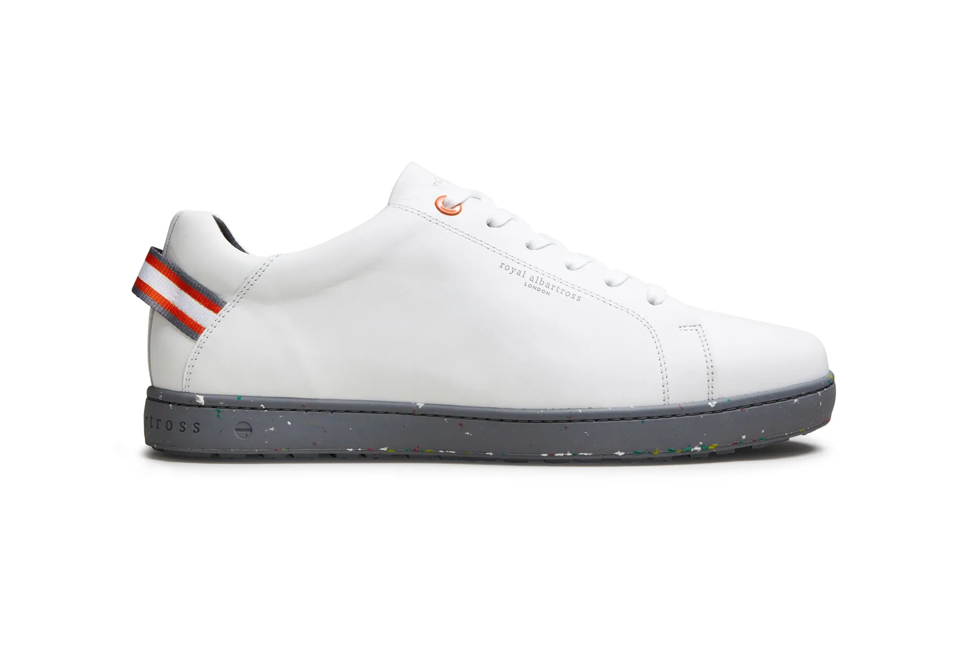 Finsbury | White/Grey Performance Tread