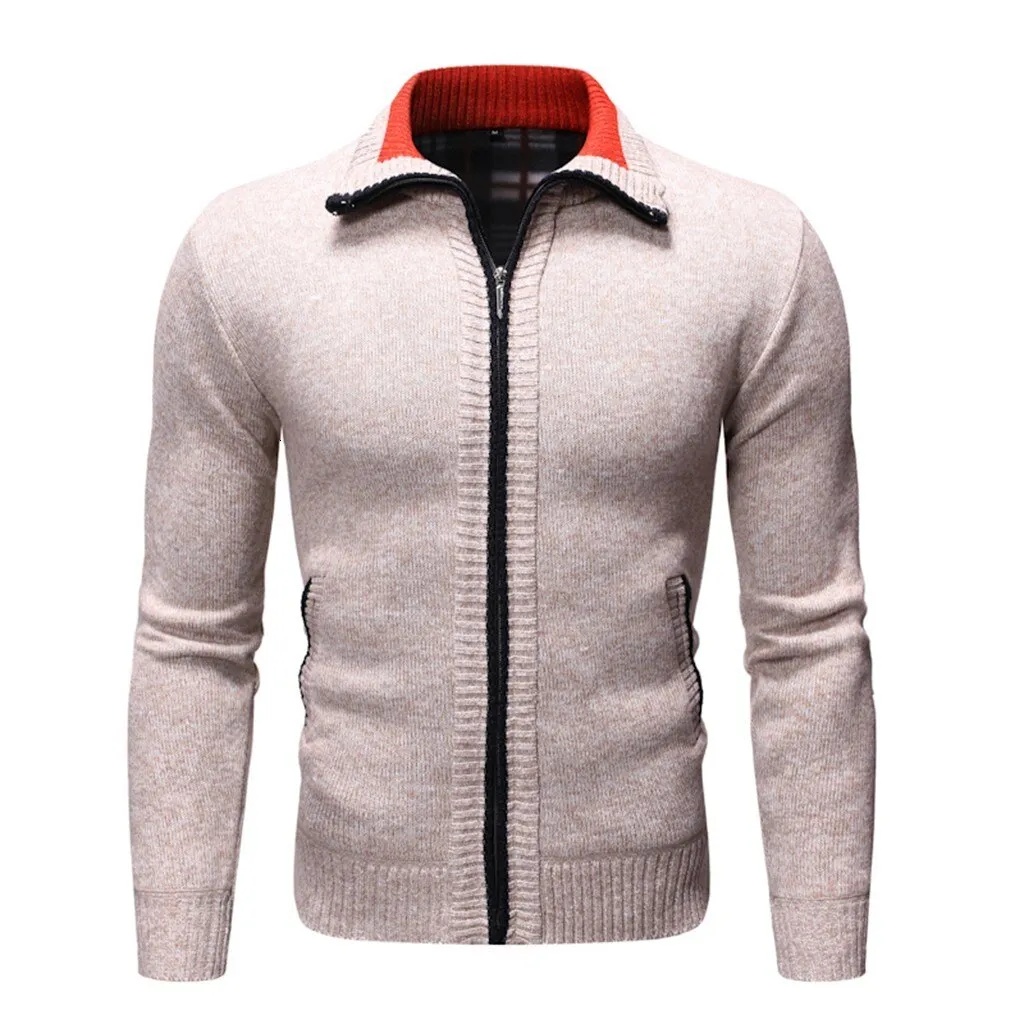 MeshVentilation West Louis? Style Zippered Plain Sweater
