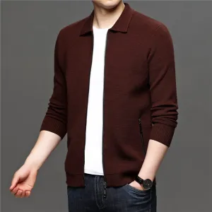 West Louis? Thick Warm Wool Sweater Cardigan Comfortable Lounge Family Style