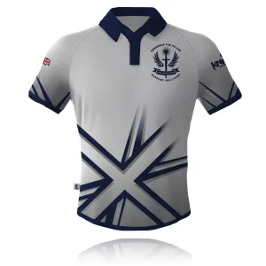 TwoTone Fabric Blend Who Dares Cares 2025 (White V2) - Tech Polo