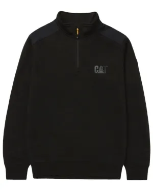 right for spring Comfortable Layer Caterpillar Essential Quarter Zip Sweatshirt