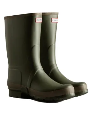 Industrial Site Side zipper Hunter Mens Gardener Wellingtons