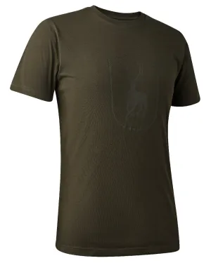 Deerhunter Logo T-Shirt Anti Static Treatment Modern Style Trend