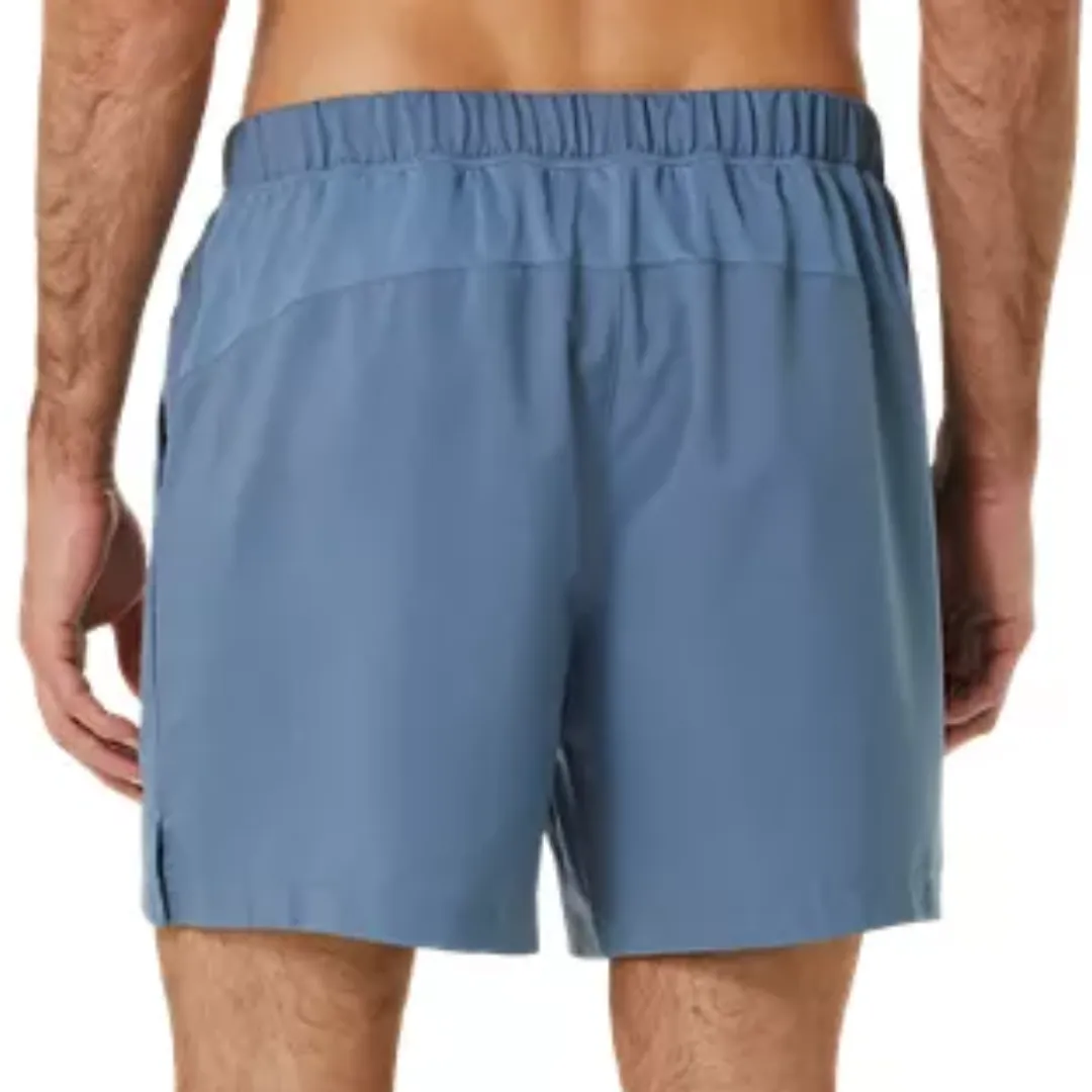 easy-care item hip look Asics Men Court 7in Short - Steel Blue