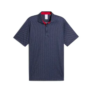 Volition Micro Star Golf Polo Summer Comfort Timeless Comfort