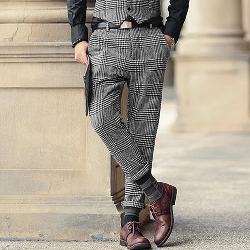 Comfortable Layers West Louis? Woolen Business Formal Pants