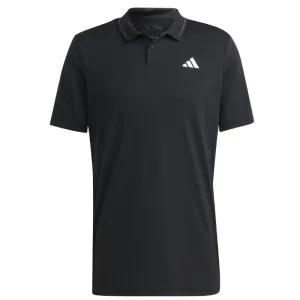Comfortable Outfit Adidas Club Tennis Piqu??  Mens Polo Shirt - Black
