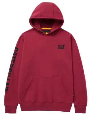 Caterpillar Trademark Banner Hooded Sweatshirt Regular Fit right for formal events