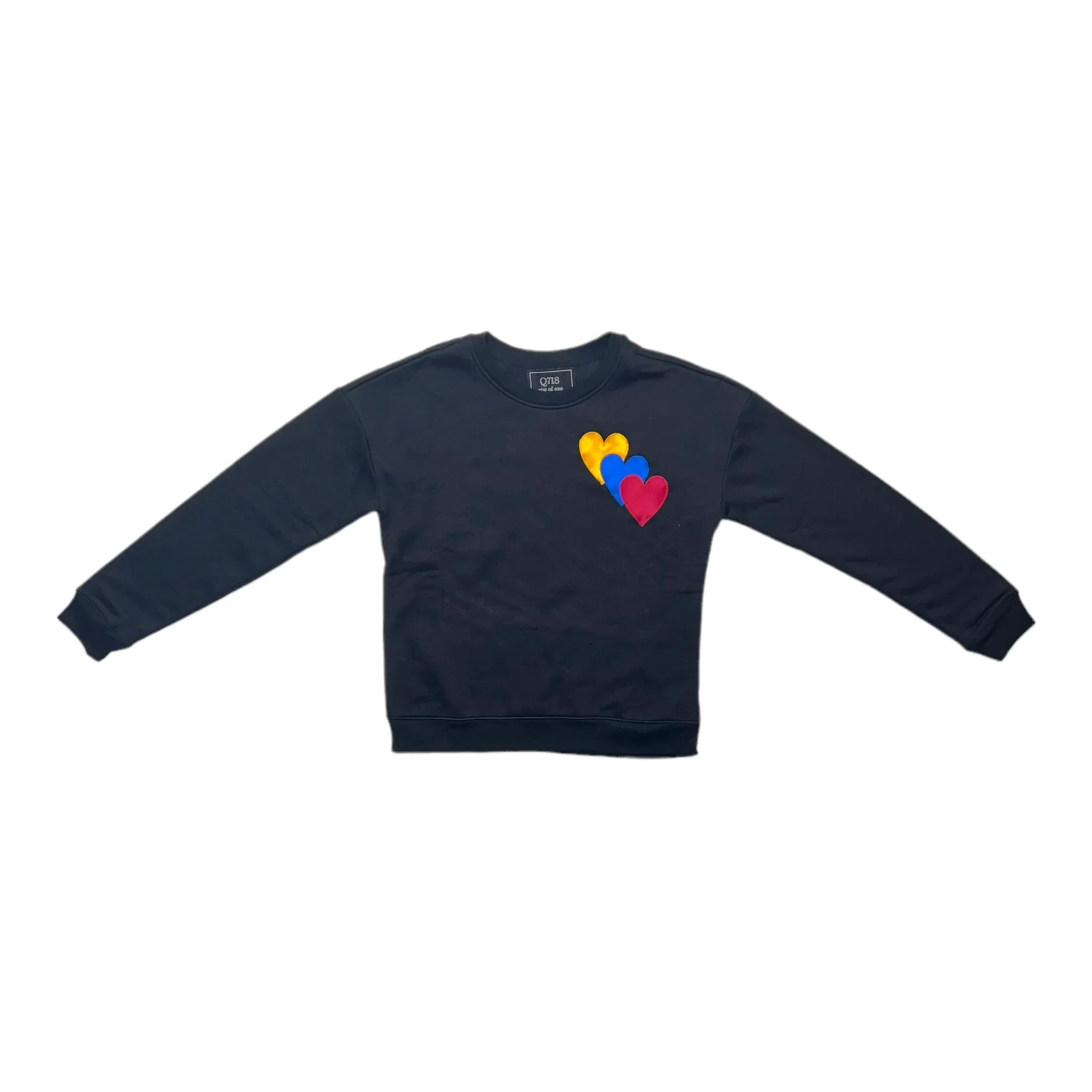 Love Hearts Sweater Layered Style