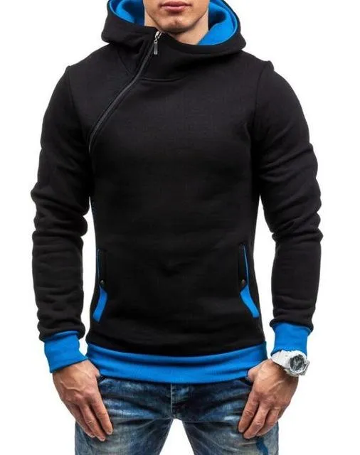 Suede Chic Fit West Louis? Designer Irregular Hoodie