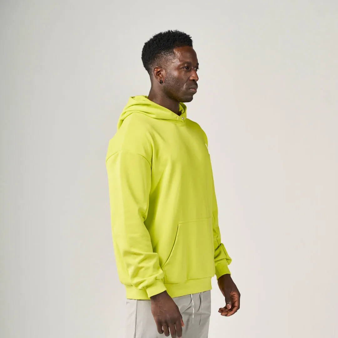 The Impossible Oversized Hoodie - Neon Green appropriate for winter
