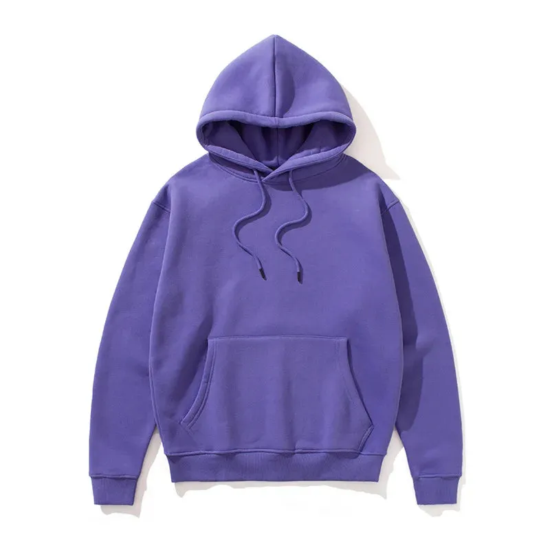Fashion Flex cotton polyester sports blank hoodies with