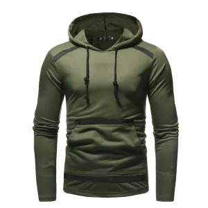 Side Pockets rhinestone accents West Louis? Autumn Stitching Hoodie