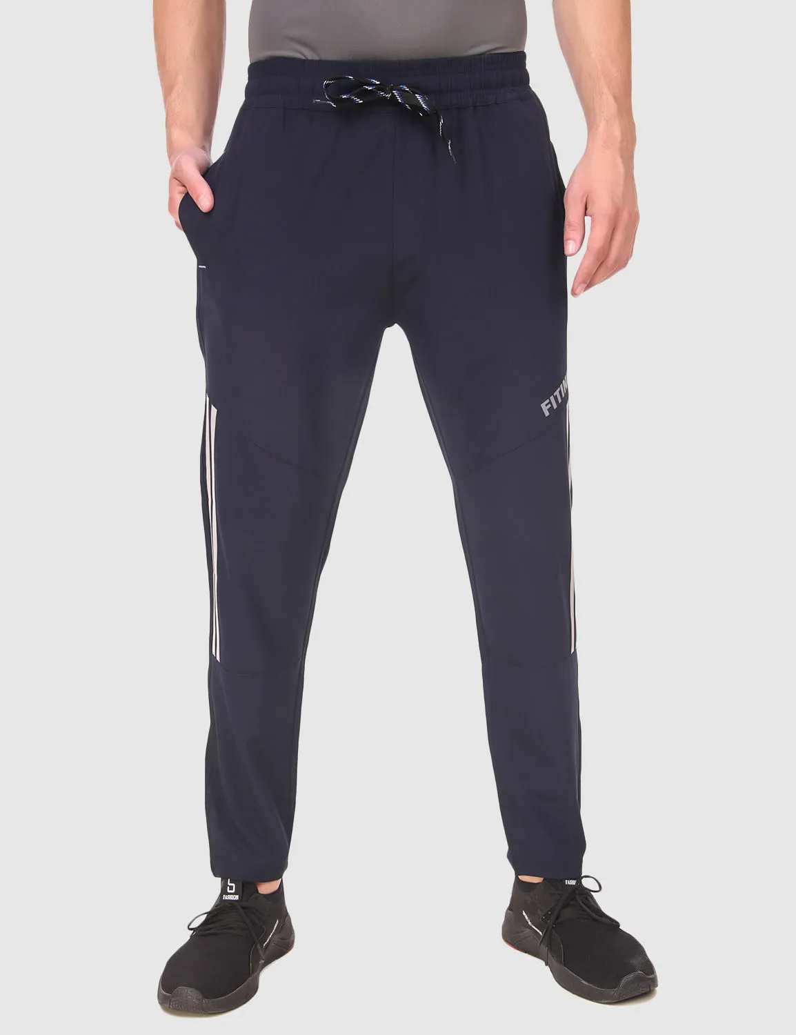 Aero-Light Regular Fit Track Pant ?C Navy Blue Flattering Comfort Wear