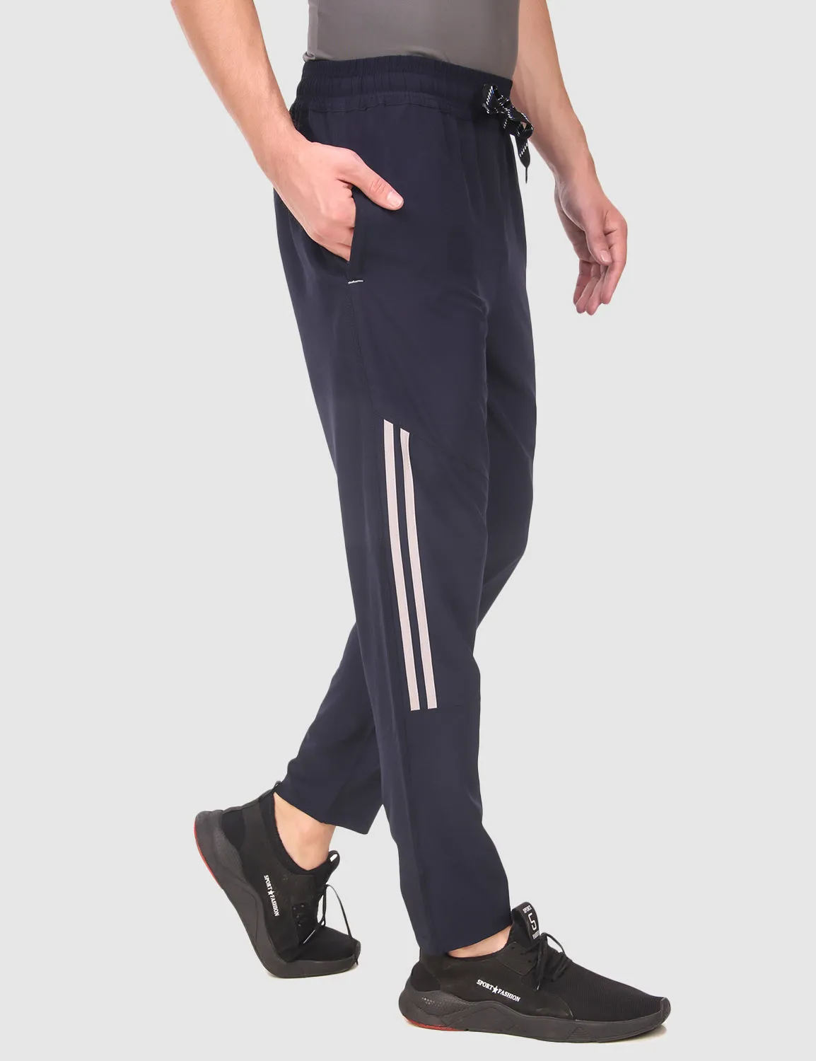 Aero-Light Regular Fit Track Pant ?C Navy Blue Quick Wash Practical Fit