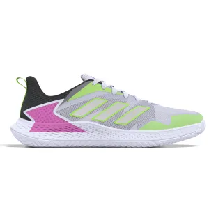 Breathable Lining Adidas Performance Defiant Speed Men Tennis Shoes - Crystal White/Silver Metallic/Carbon