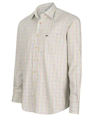 Hoggs of Fife Inverness Pure Cotton Tattersall Shirt Customizable Design