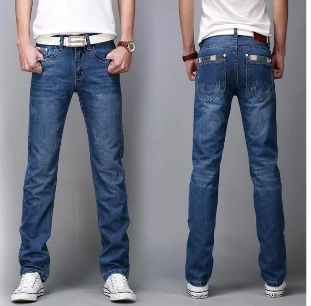 West Louis? Denim Classic Style Jeans Secure Closure System Modern Couple Look