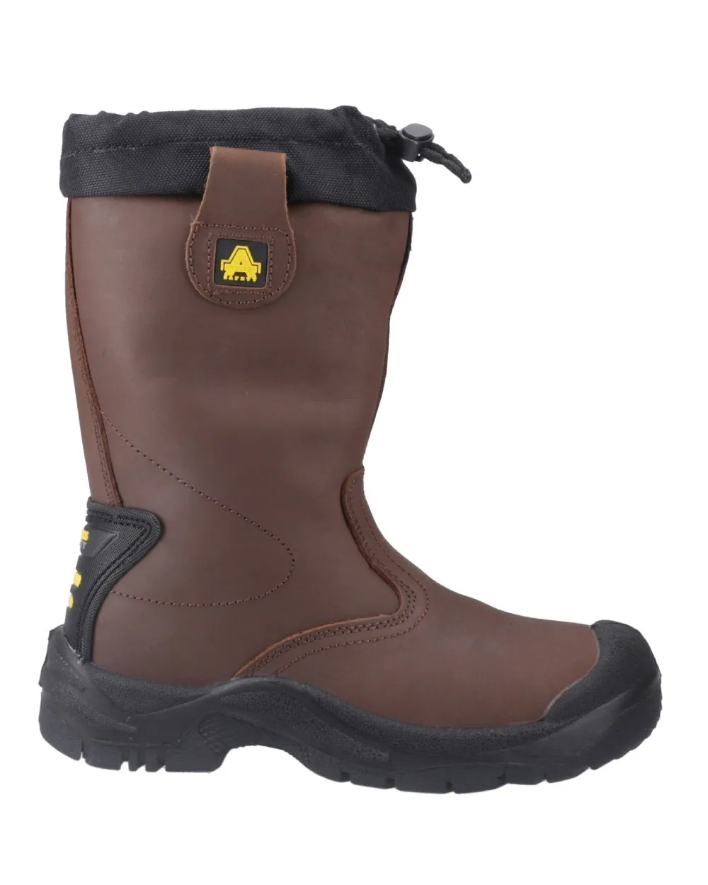 Amblers Safety FS245 Torridge Waterproof Safety Rigger Boots Blown Rubber Outsole Black Edge