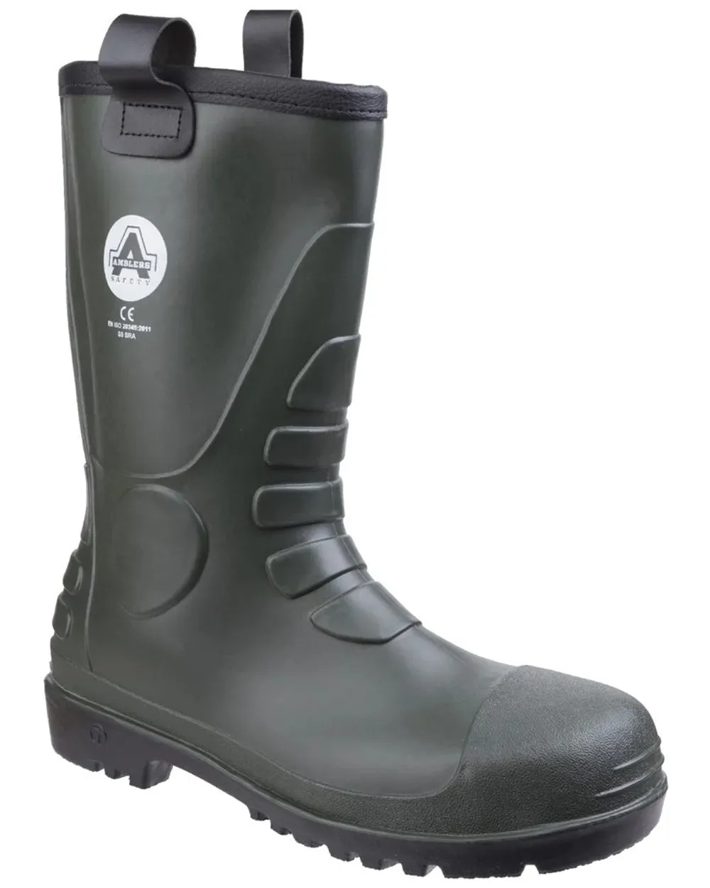 Amblers Safety FS97 S5 PVC Rigger Safety Boots Rugged Built Rural Traveler Farmer