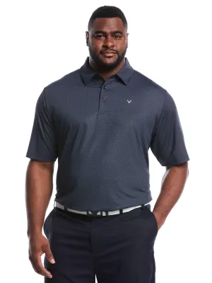 Big & Tall Chevron Foulard Print Golf Polo Cool Style