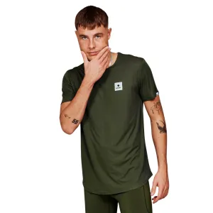 Mens Saysky Clean Flow T-Shirt Relaxed Wear Fit Laser Cut Edges
