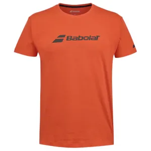 Babolat Exercise Men Tee 5061 - Fiesta Red Premium Comfort Vintage Look
